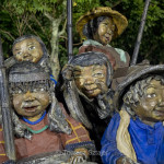 Davao City, Mindanao - sculptures in People's Park