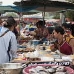 Street market in Sukhotai